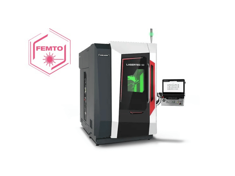 DMG MORI 3D Femtosecond Laser Technology